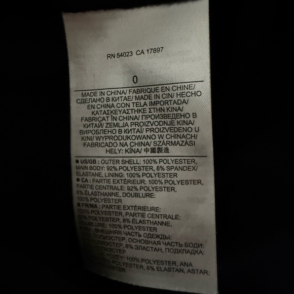 Banana Republic Elegant Black Long Sleeve Dress - Picture 3 of 6